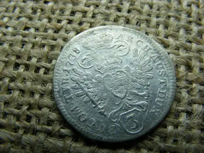 Károly, 3 krajcár, 1738, ezüst