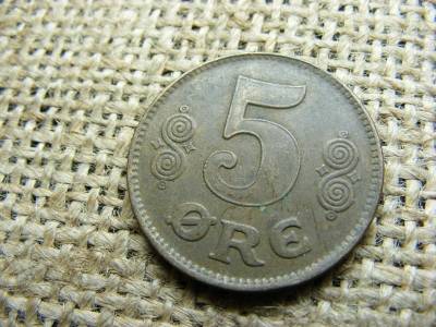 Dánia 5 öre, 1919