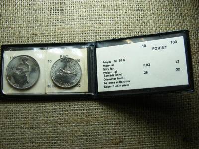 FAO 10 és 100 forint, 1981, ritka tokos pár