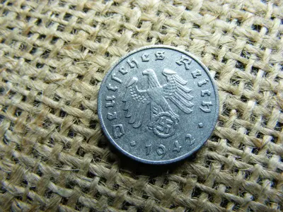 Birodalmi 1 pfennig, 1942, F jelzés