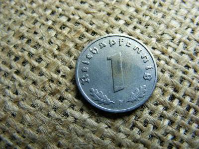 Birodalmi 1 pfennig, 1942, F jelzés