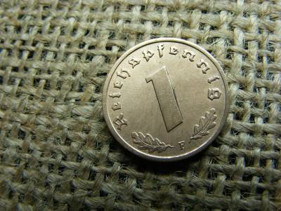Birodalmi 1 pfennig, 1937, F jelzés