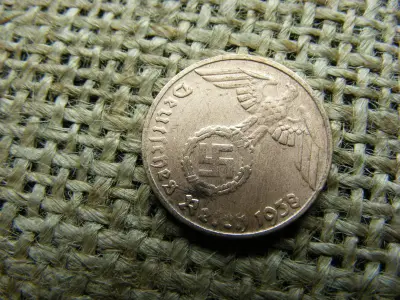 Birodalmi 1 pfennig, 1938 D