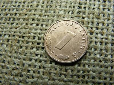 Birodalmi 1 pfennig, 1938 D