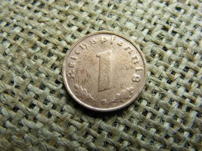 Birodalmi 1 pfennig, 1939, G