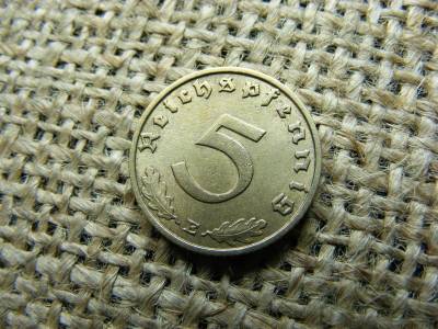 Birodalmi 5 pfennig érme, 1939 E