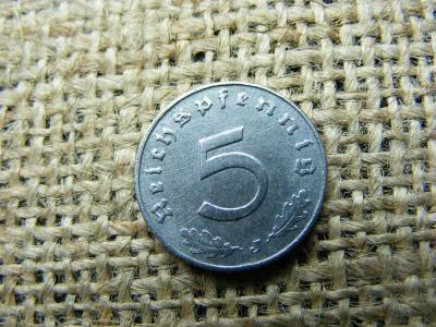 Birodalmi 5 pfennig, 1941, J