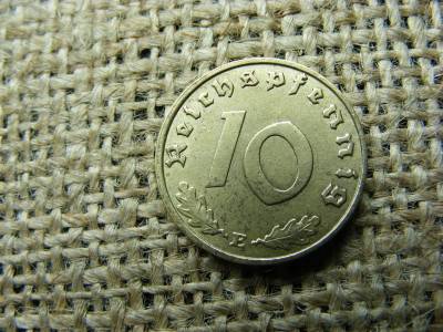Birodalmi 10 pfennig, 1937 E