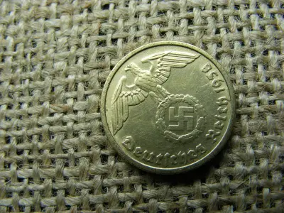 Birodalmi 10 pfennig, 1938 D