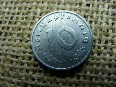 Birodalmi 10 pfennig, 1940, F jelzés