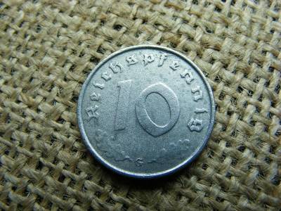 Birodalmi 10 pfennig, 1941, G
