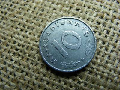 Birodalmi 10 pfennig, 1941 A