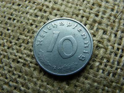 Birodalmi 10 pfennig, 1942, G