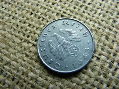 Birodalmi 10 pfennig, 1943 D