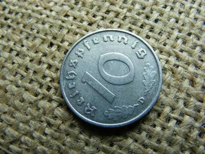 Birodalmi 10 pfennig, 1943 D