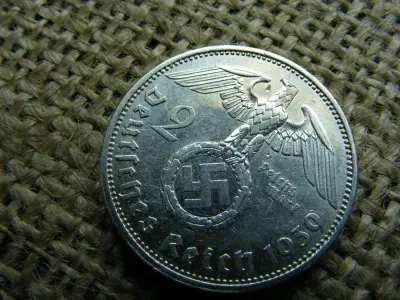Birodalmi ezüst 2 márka, 1939 A