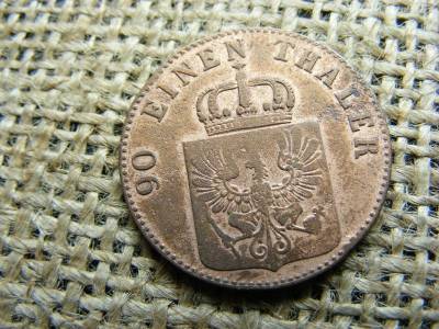 Porosz 1 pfenning, 1846 D