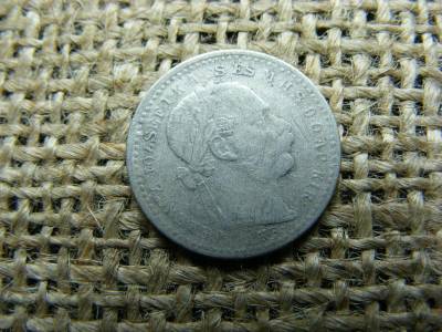 Ezüst 10 krajcár, 1874, KB VP