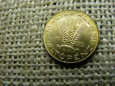 20 fillér, 1950, citrom, artex
