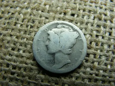 USA Ezüst Dime, 1917