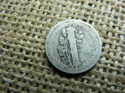 USA ezüst dime, 1919