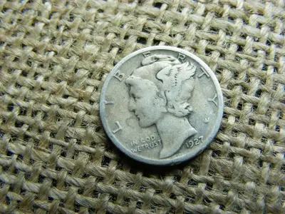USA Ezüst Dime, 1927
