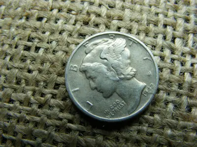 USA Ezüst Dime, 1942