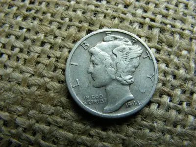 USA Ezüst Dime, 1943 D