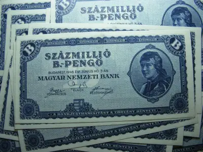 Százmillió B.-Pengő, 1946, nyomdai másolat