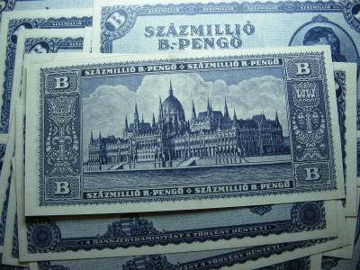 Százmillió B.-Pengő, 1946, nyomdai másolat
