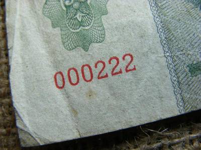 10 pengő, 1936, alacsony sorszám 222