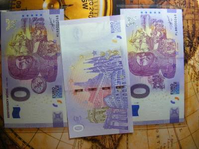 Benyovszky Móric 0 Euró Emlékpénz, 3 db UNC, alacsony sorszám