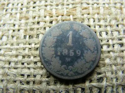 1 krajcár, 1859, M