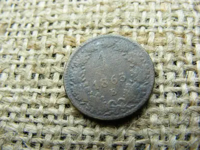 1 Krajcár 1863 E, Ferenc József-kori érme