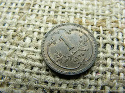 1 Heller, 1895, Korona-pénzrendszer