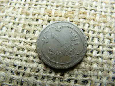 1 Heller, 1898, Korona-pénzrendszer