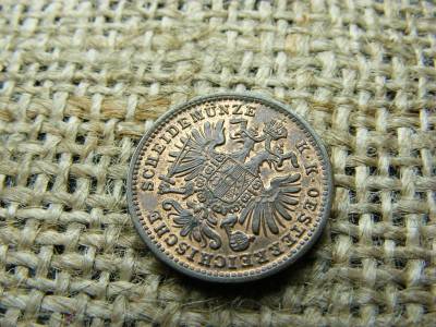1 Krajcár, 1885, Ferenc József korona