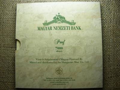 Dísztokos Forgalmi Forint Sor, 2005, József Attila 10 Forint