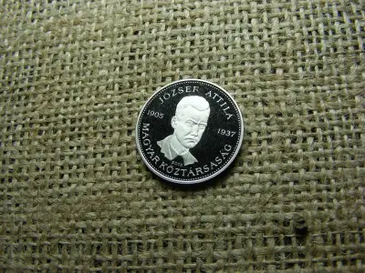 10 forintos érme, 2005, József Attila