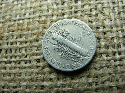 USA Ezüst Dime, 1945