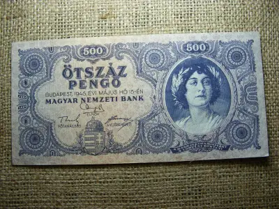 500 pengő, 1945, Magyarország