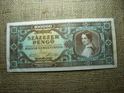 Százezer pengő, 1945, Magyarország