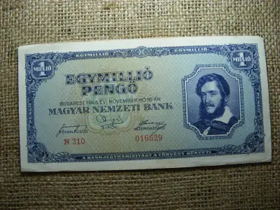 Egymillió pengő, 1945, Magyarország