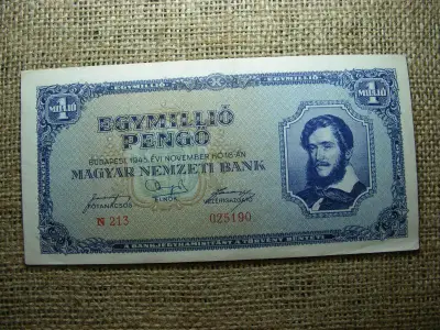 Egymillió pengő, 1945, Magyarország