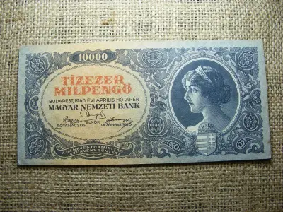 Tízezer milpengő, 1946, Magyarország