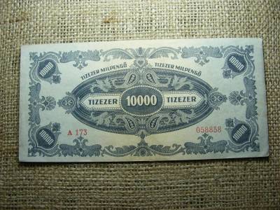 Tízezer milpengő, 1946, Magyarország