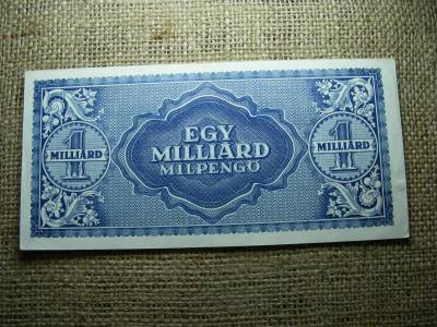 Egymilliárd milpengő, 1946, hiperinflációs bankjegy