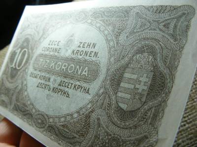 10 koronás bankjegy, 1920