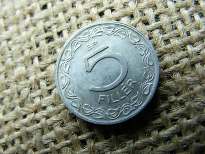 5 Fillér, 1956, Magyarország