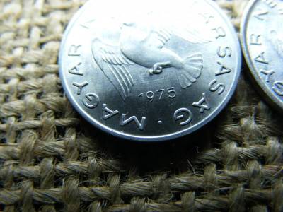 10 fillér, 1975, pár